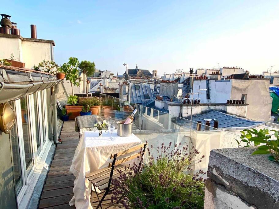 Penthouse With Terrasse And View On Eiffel Tower Appartement Paris